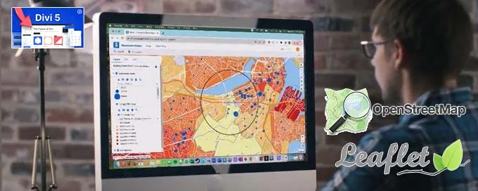 Creating Interactive Mapping Tools for 2025 in Divi Theme with Leaflet.js and OpenStreetMap 🗺️📍