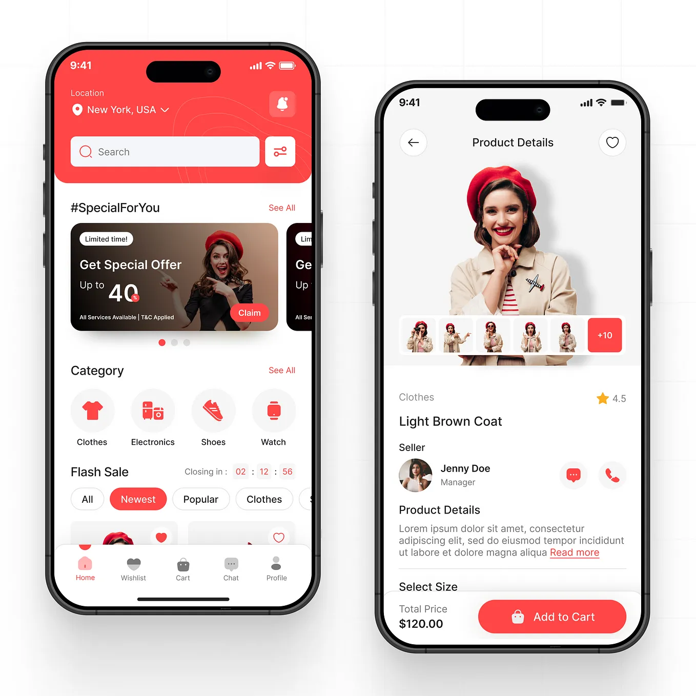 Ecommerce Mobile App UIUX Design