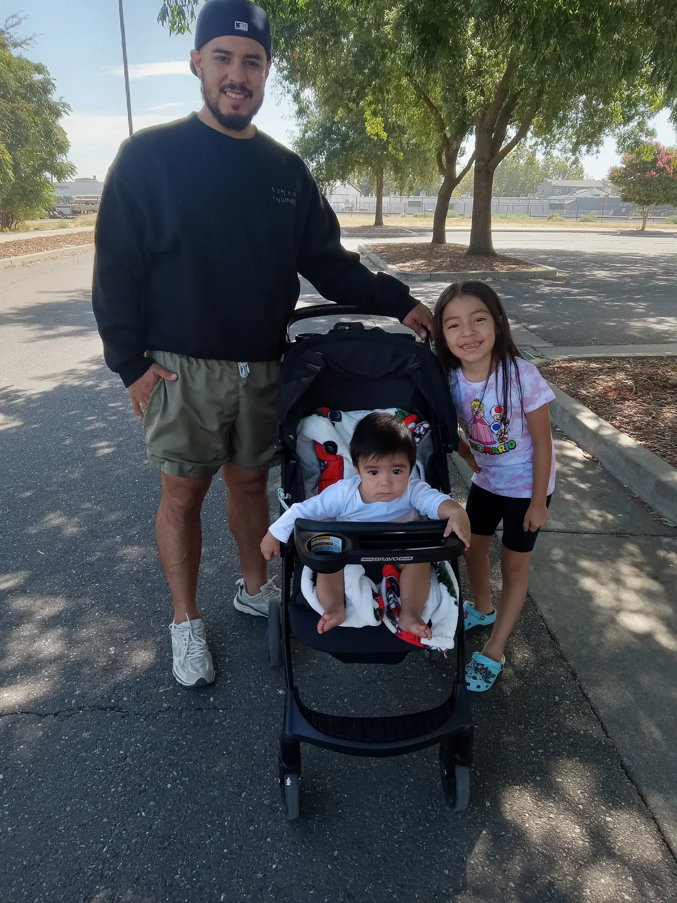 Baby, Daughter, Hispanic Father in Cerebral, Environmentally-Friendly Bonding in a California…