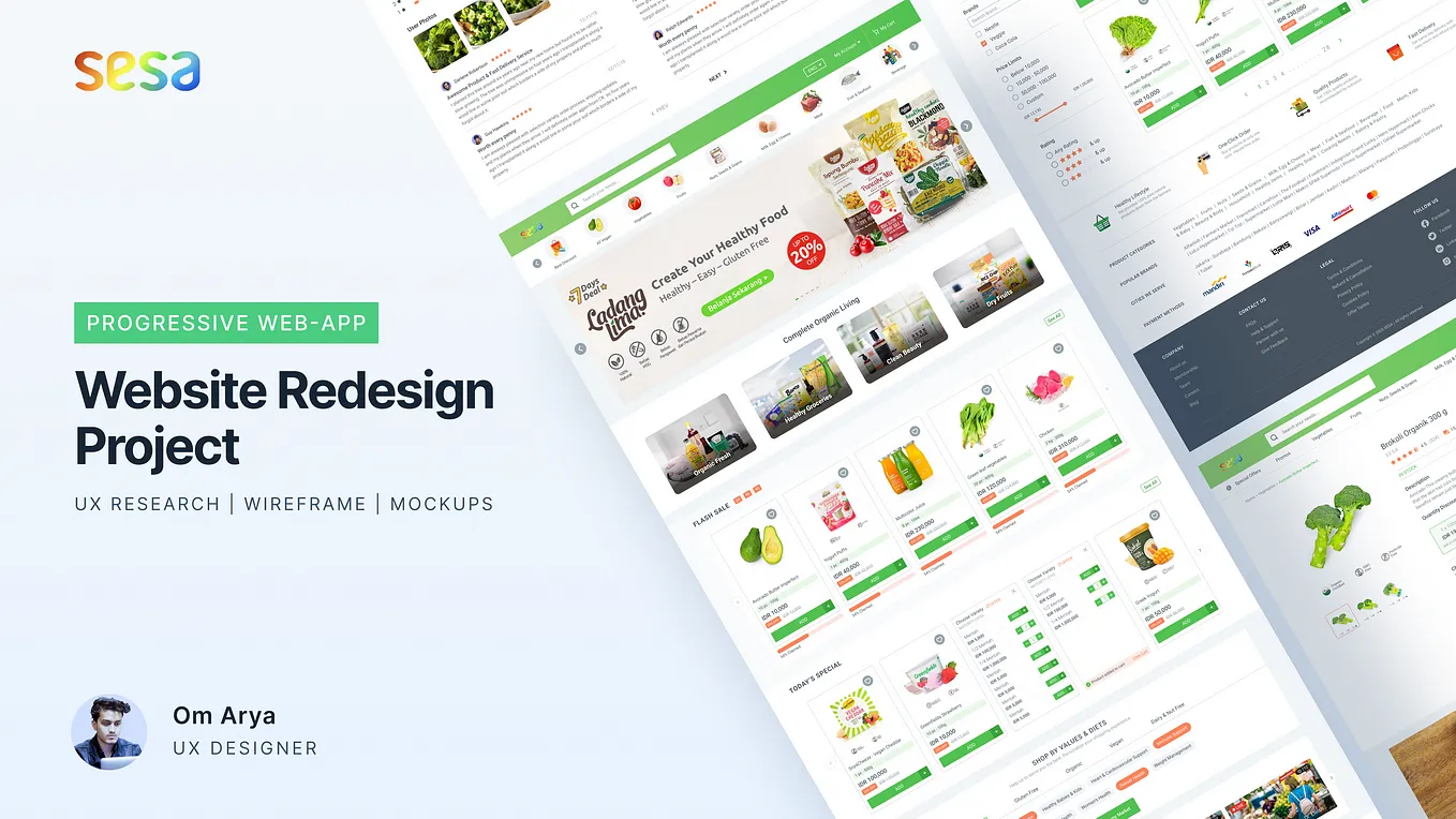 Redesigning Indonesia’s #1 Online Grocery Store — UI/UX Case Study