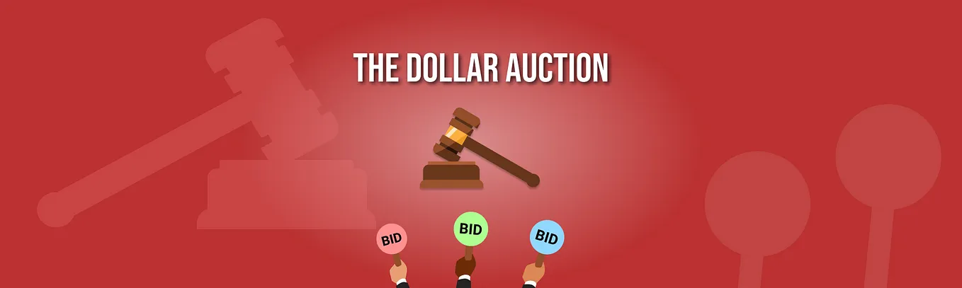 The clever auction game where people can’t stop bidding higher and higher