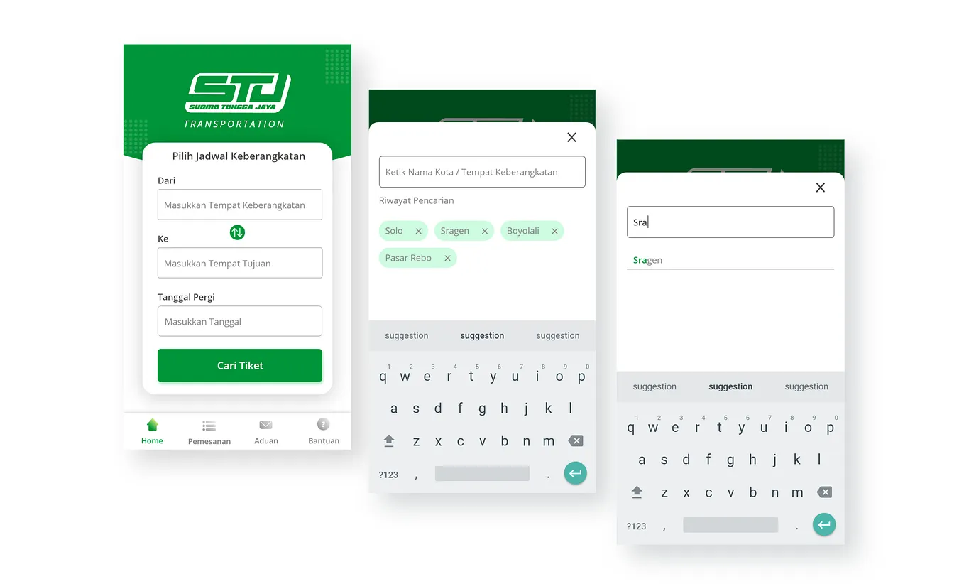Re-Design UI/UX Aplikasi Pemesanan Tiket Bus Sudiro Tungga Jaya ...