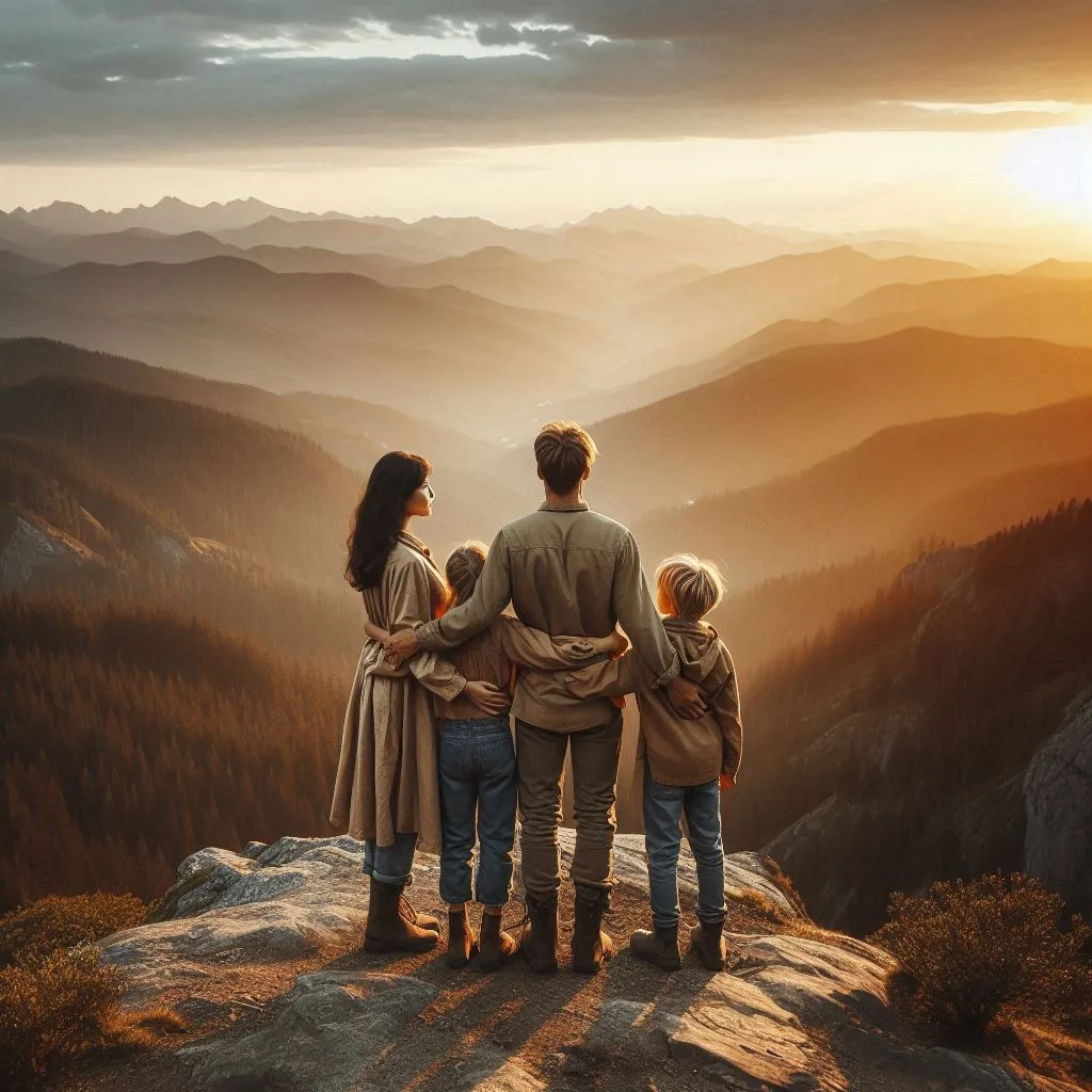 A Man and His Family: Life on the Mountain