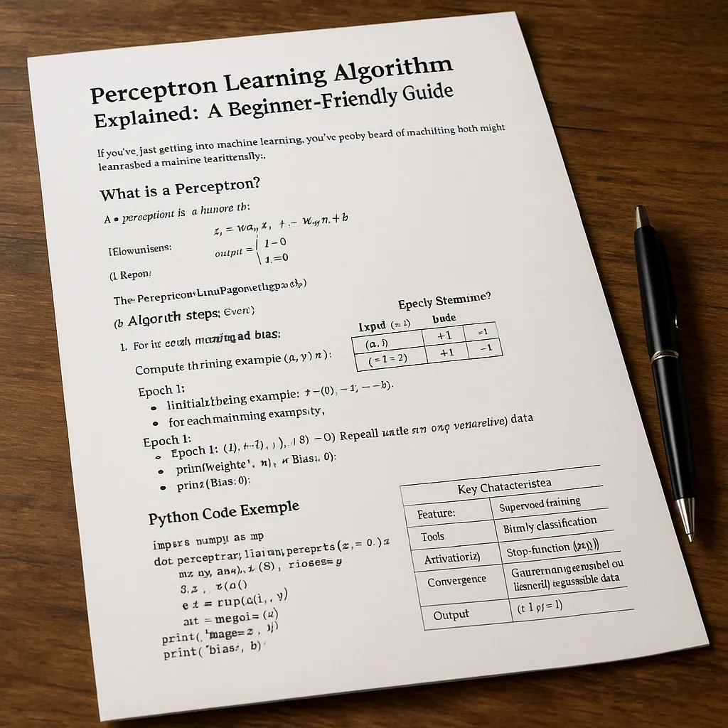 Perceptron and Multi Layer Perceptron | by DataScienceSphere | Medium