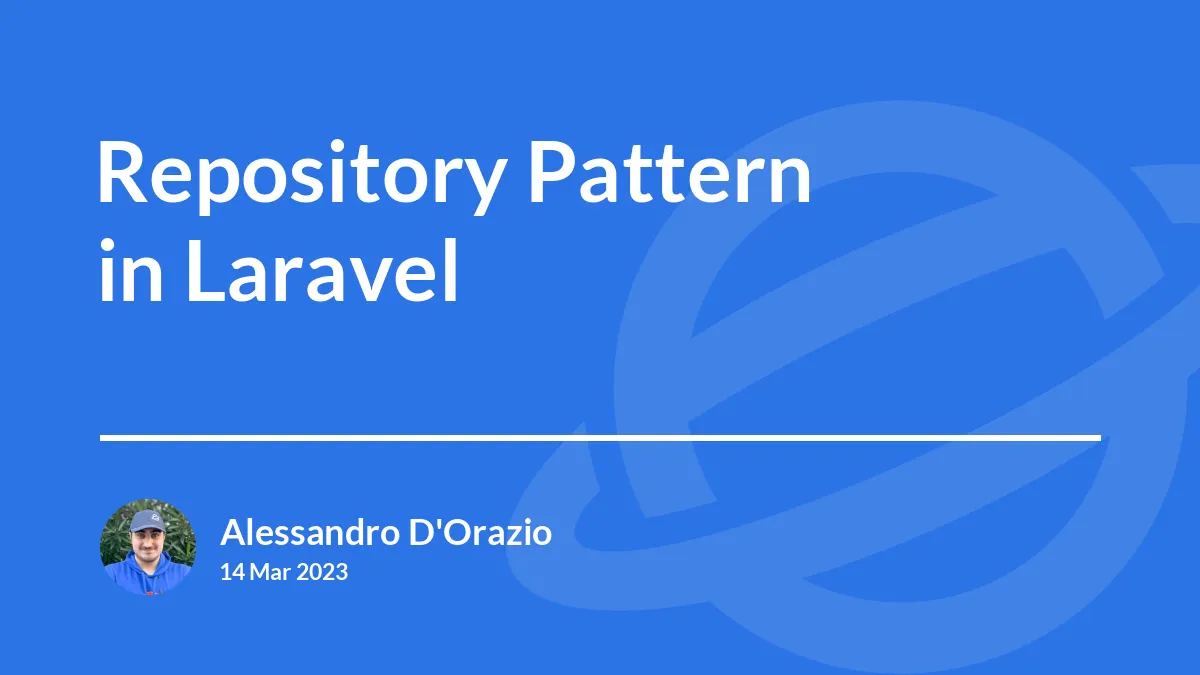 Repository Pattern in Laravel: why and how