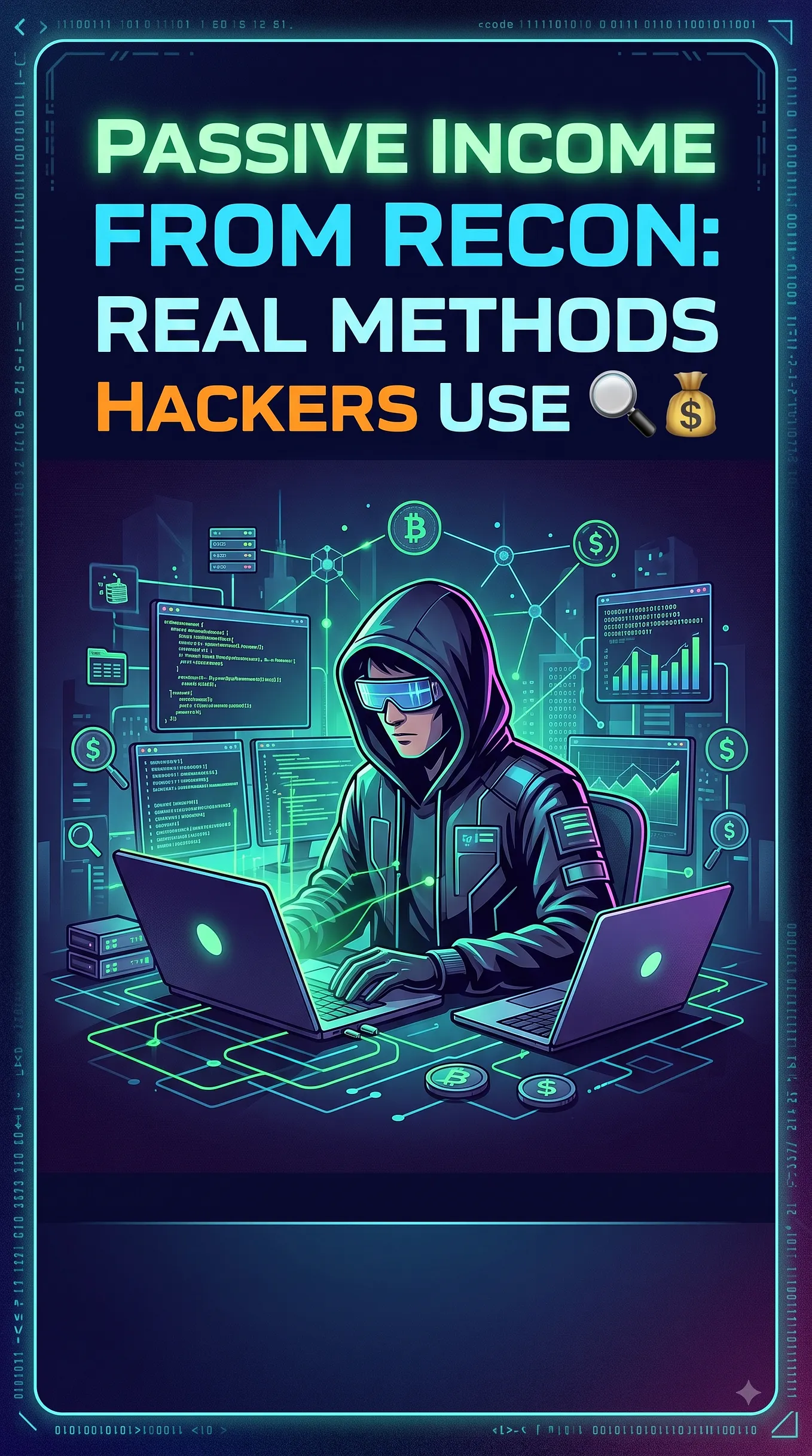 Passive Income from Recon: Real Methods Hackers Use 🔍💰