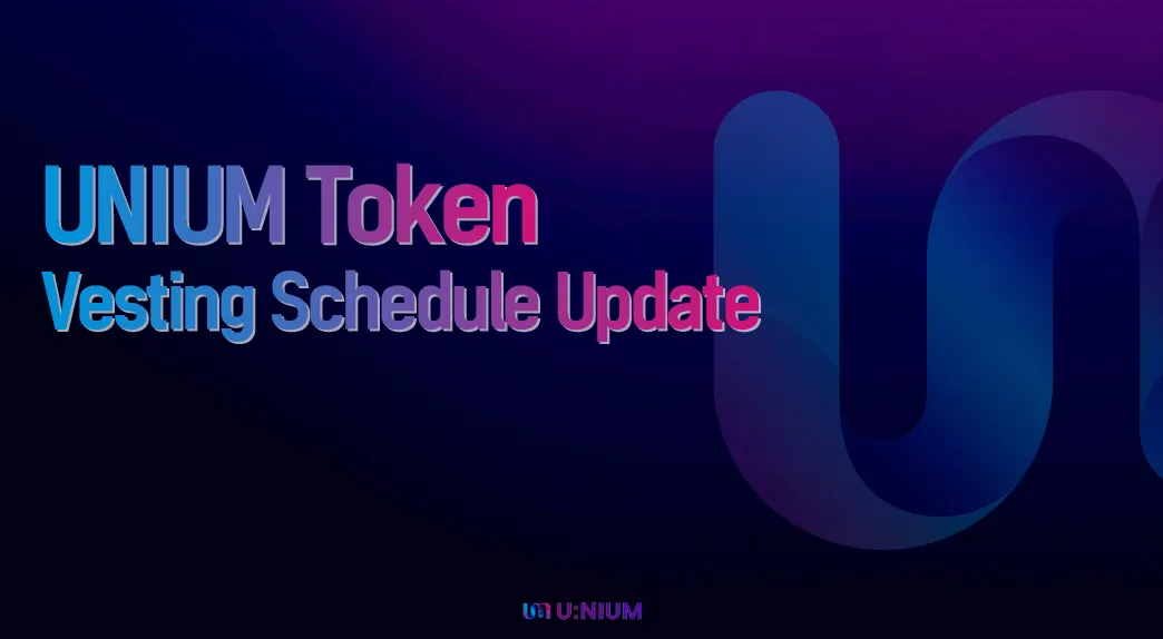 UNIUM Token Vesting Schedule Update