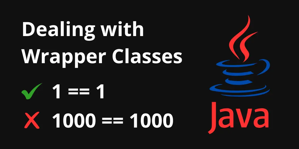 Interviewer asked me why is 1 == 1 True but 1000 == 1000 False in Java?