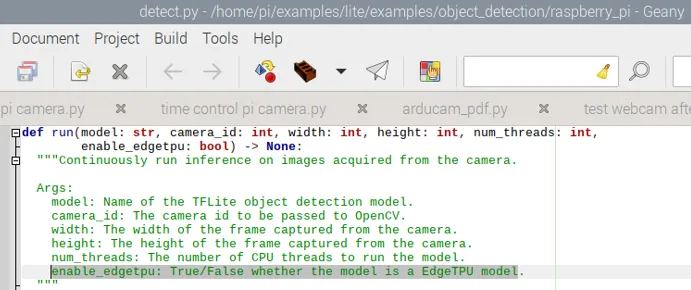 Speed up model using Coral EdgeTPU