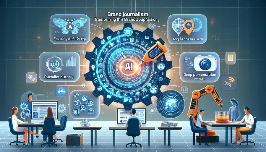 AI as a Game Changer in Brand Journalism: Six Groundbreaking Innovations