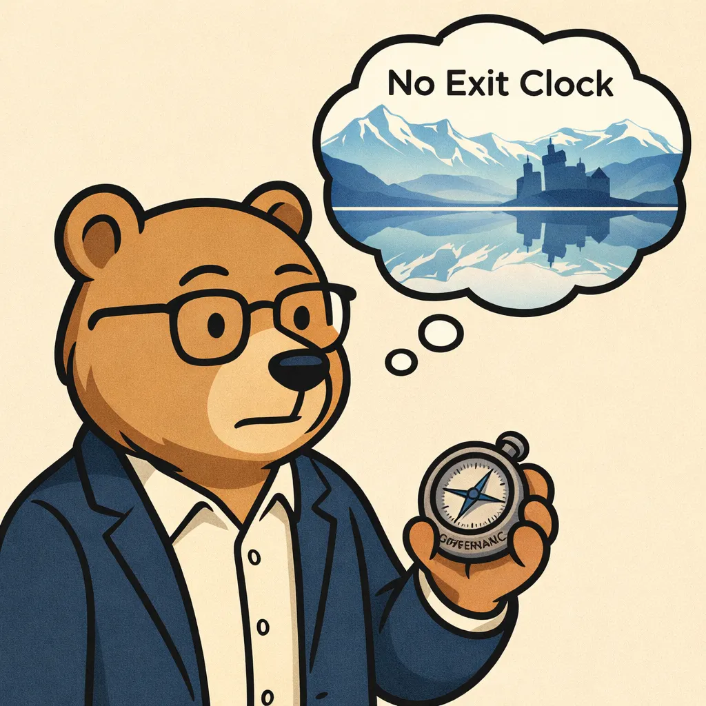 🏔️ No Exit Clock