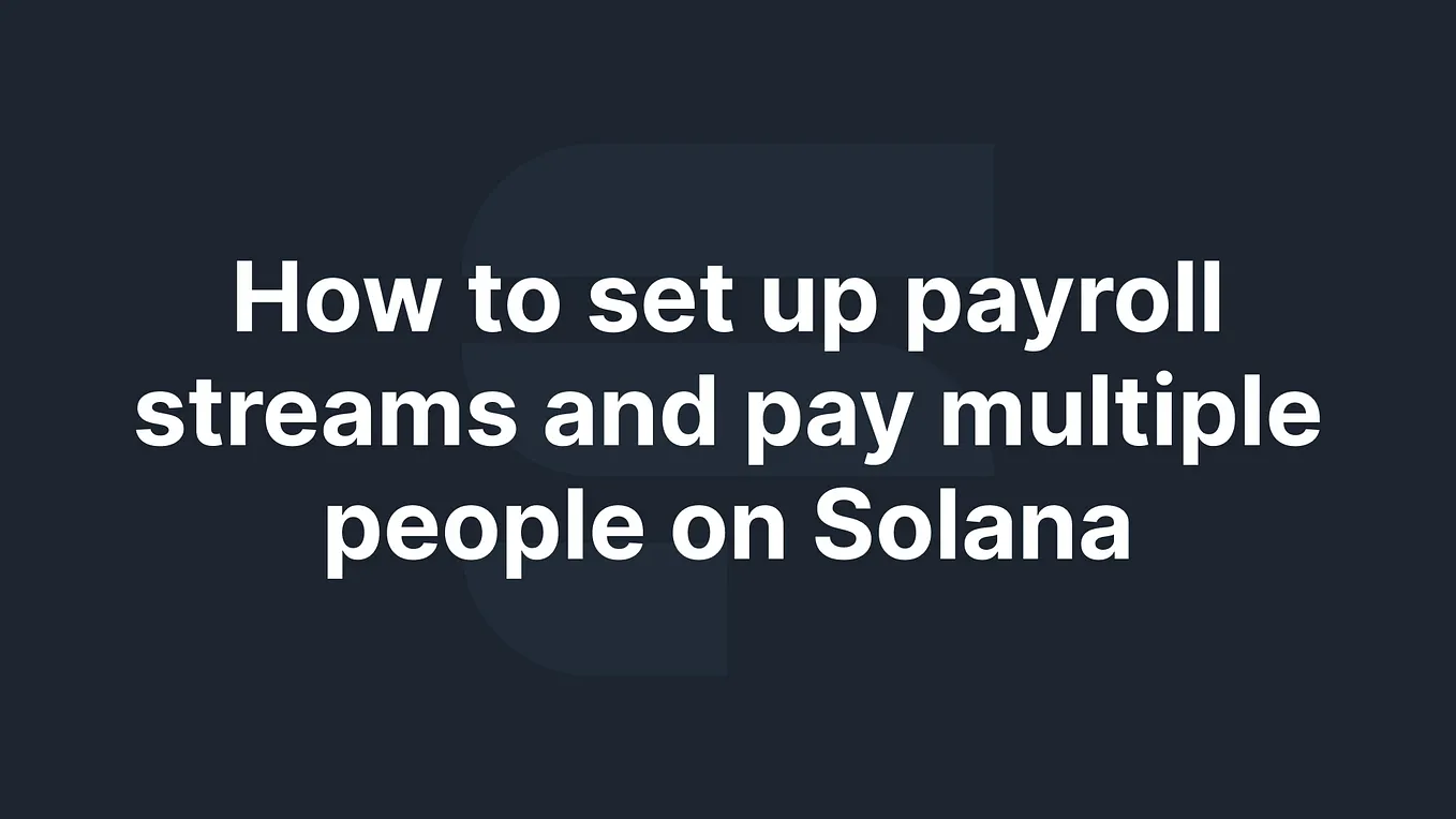 Streamflow Developer Grant Program. | by Streamflow | Medium