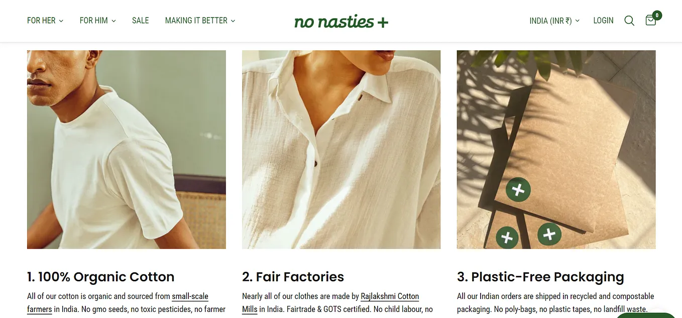 Discover 5 Sustainable Fashion Brands from India: A Guide to Ethical and Eco-Friendly Fashion.