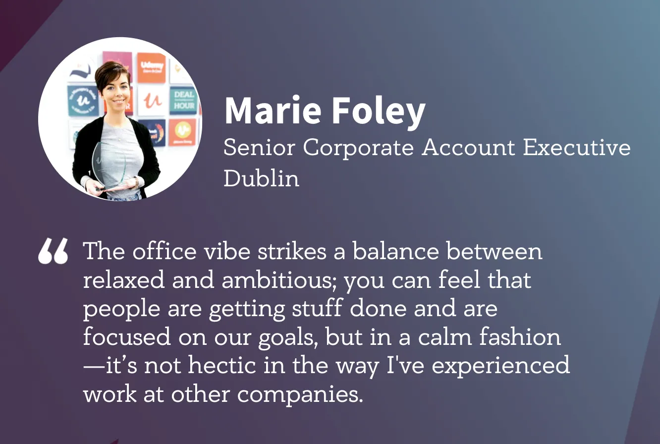 Udemy Employee Spotlight — Marie Foley