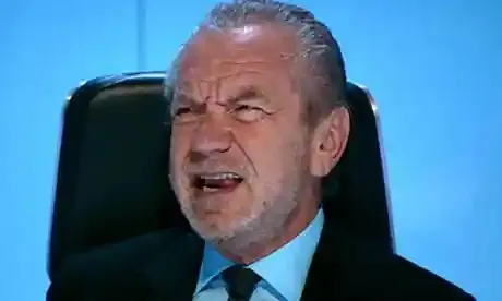 Lord Sugar — you ok hun?😱 And the importance or otherwise of #MentalHealthAwarenessWeek.