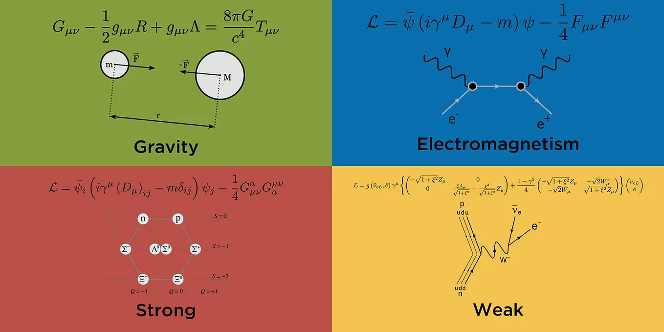 The Four Fundamental Forces.