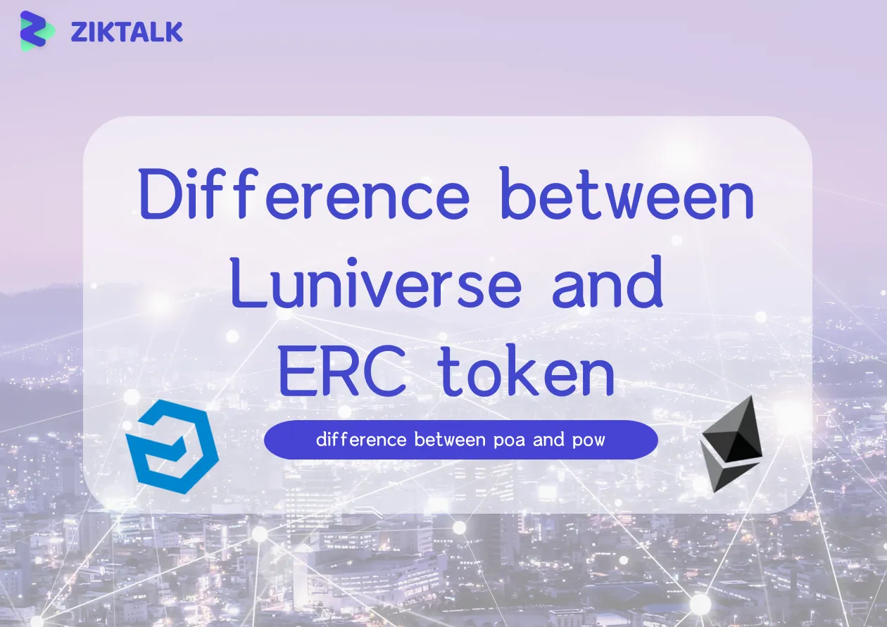 Difference between Luniverse and ERC Token