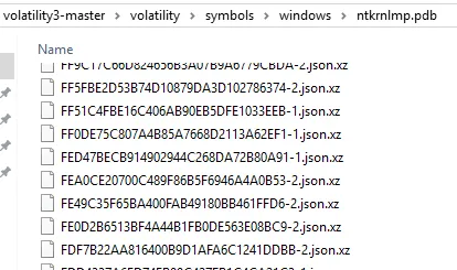 Volatility 3 — Downloading Windows Symbols for Volatility 3 on Air-gapped Machines