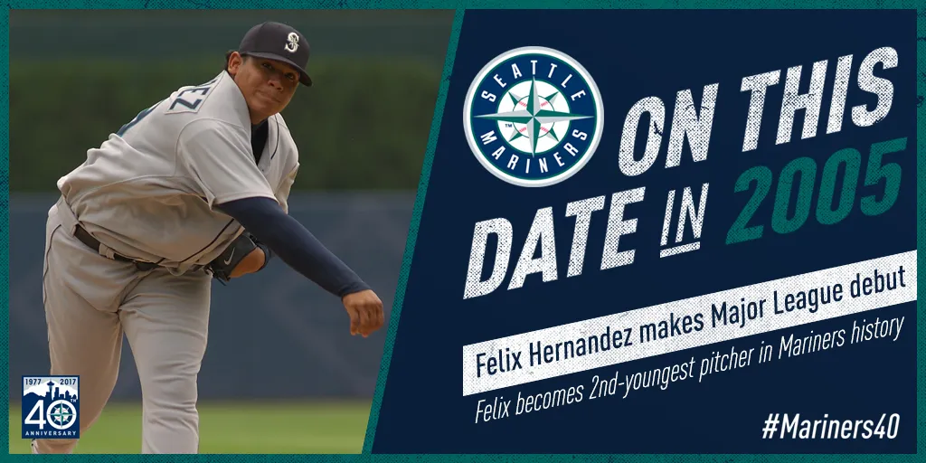 On This Date: Felix Hernandez Makes His Major League Debut