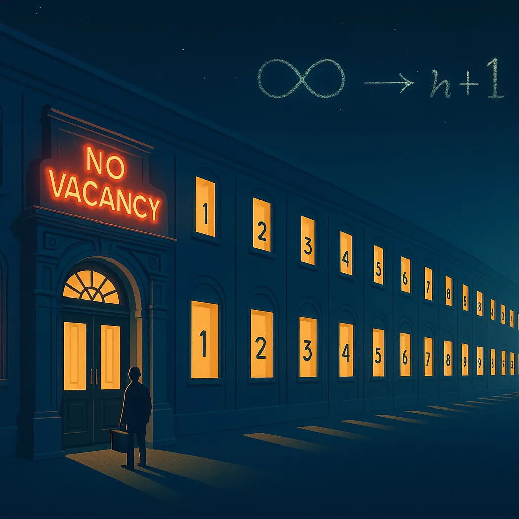 Hilbert’s Hotel: Why a Fully Booked Infinite Hotel Never Turns You Away