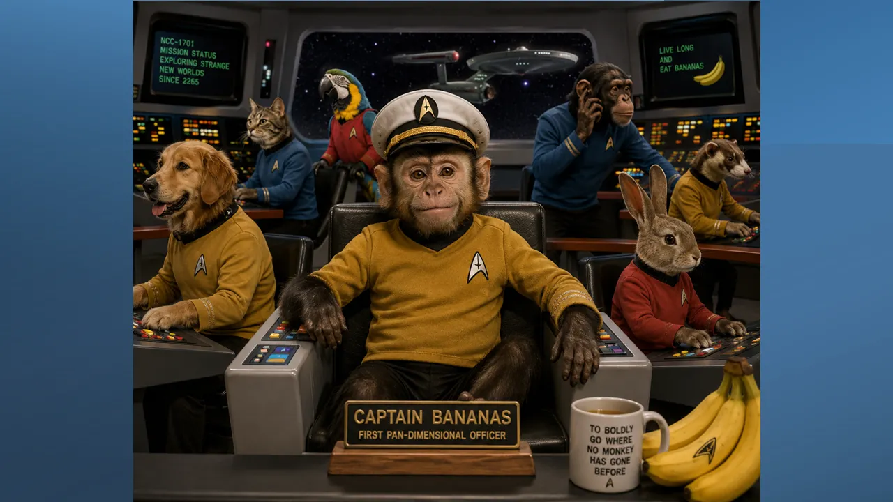 Captain Bananas and the Cosmic Coconut