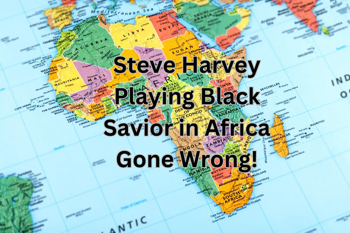 Steve Harvey Has Pissed Off Some People In Botswana With His Black Savior Attitude