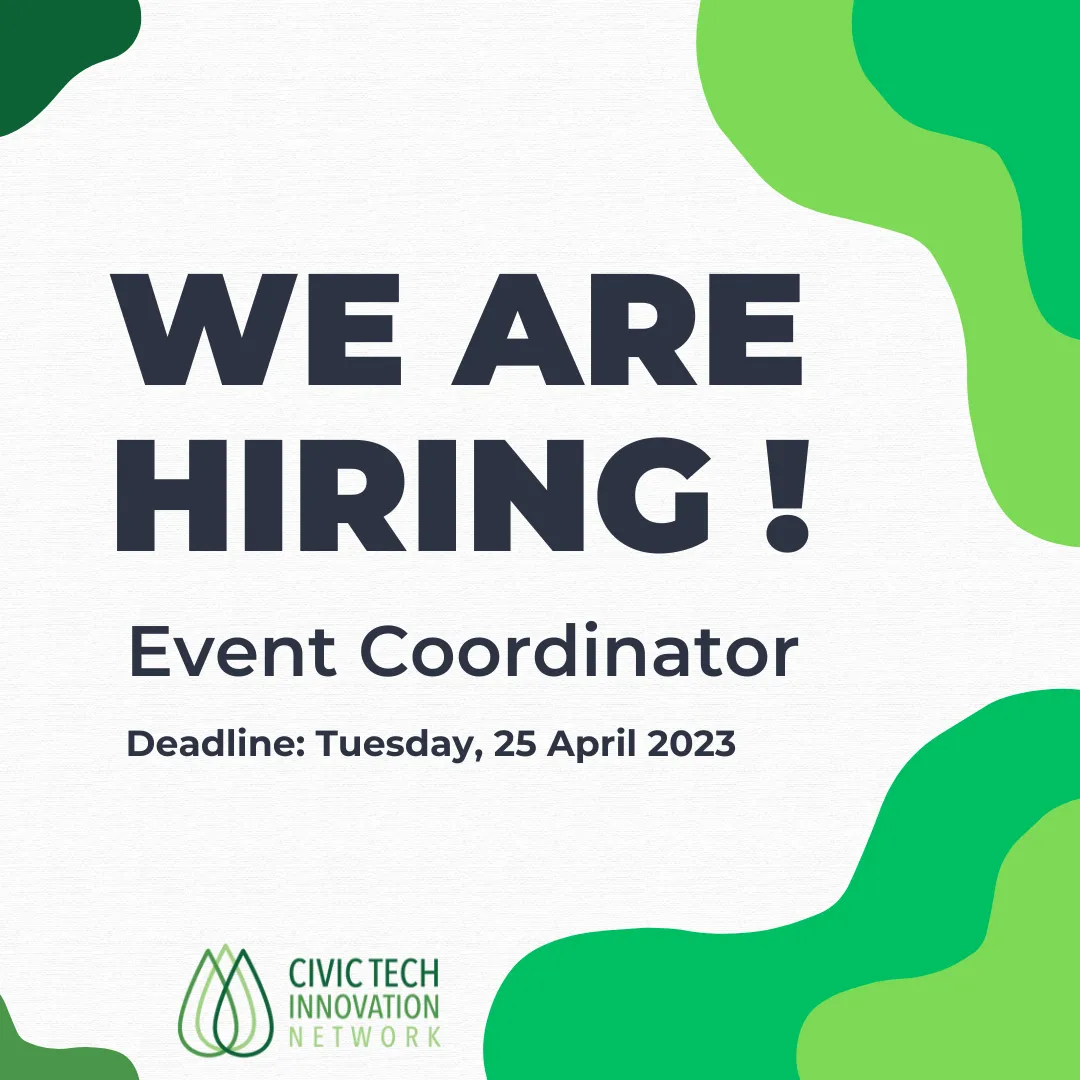 We are Hiring: Event Coordinator