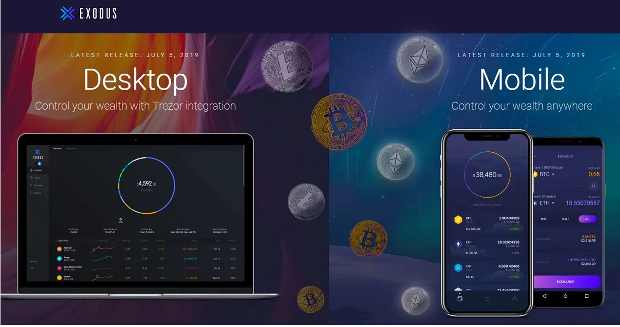 How to Crypto: The Exodus Wallet App | by Flavia Baldassarri | Crypto Tree  | Medium