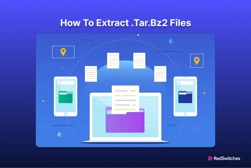 banner for the topic of how to extract .tar.Bz2 files