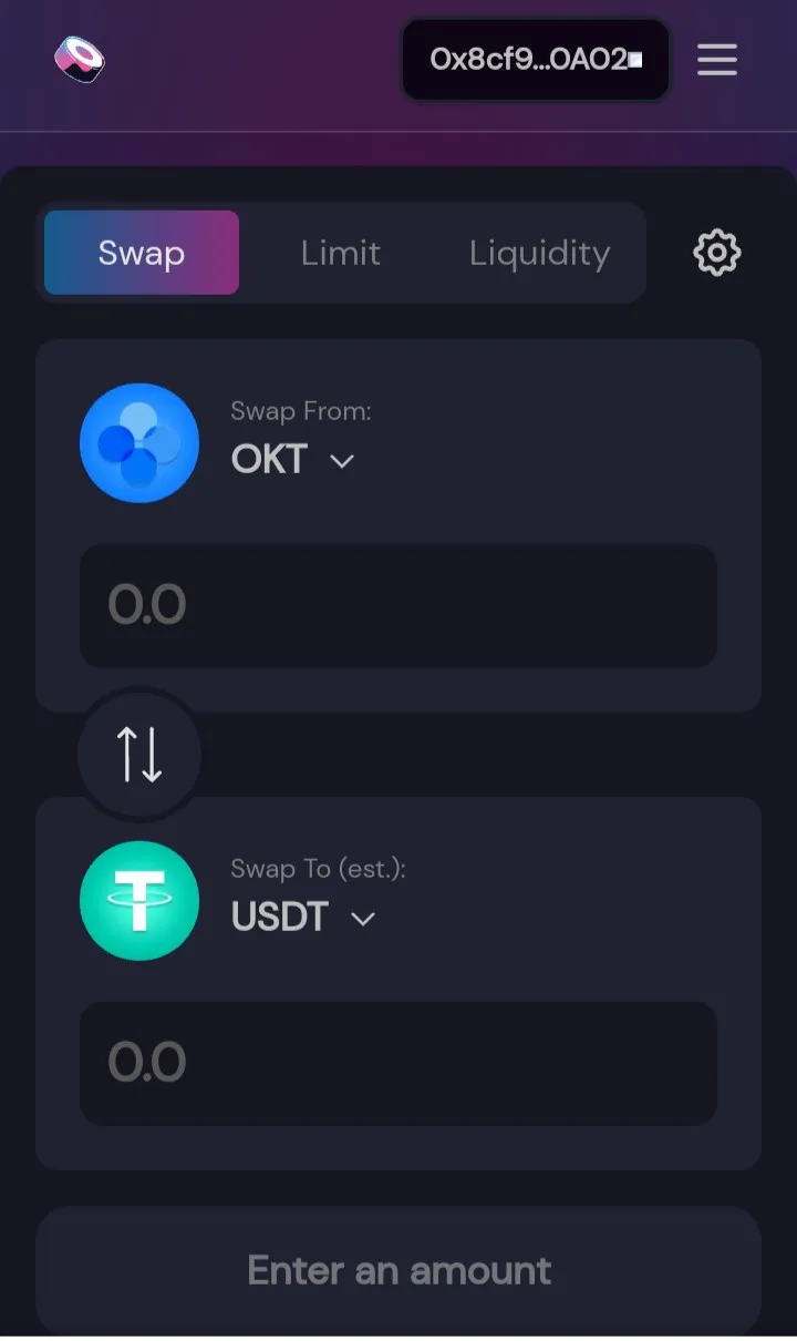 HOW TO SWAP $FIN FROM OEC (OkEx chain) TO BSC STABLE COIN USING METAMASK