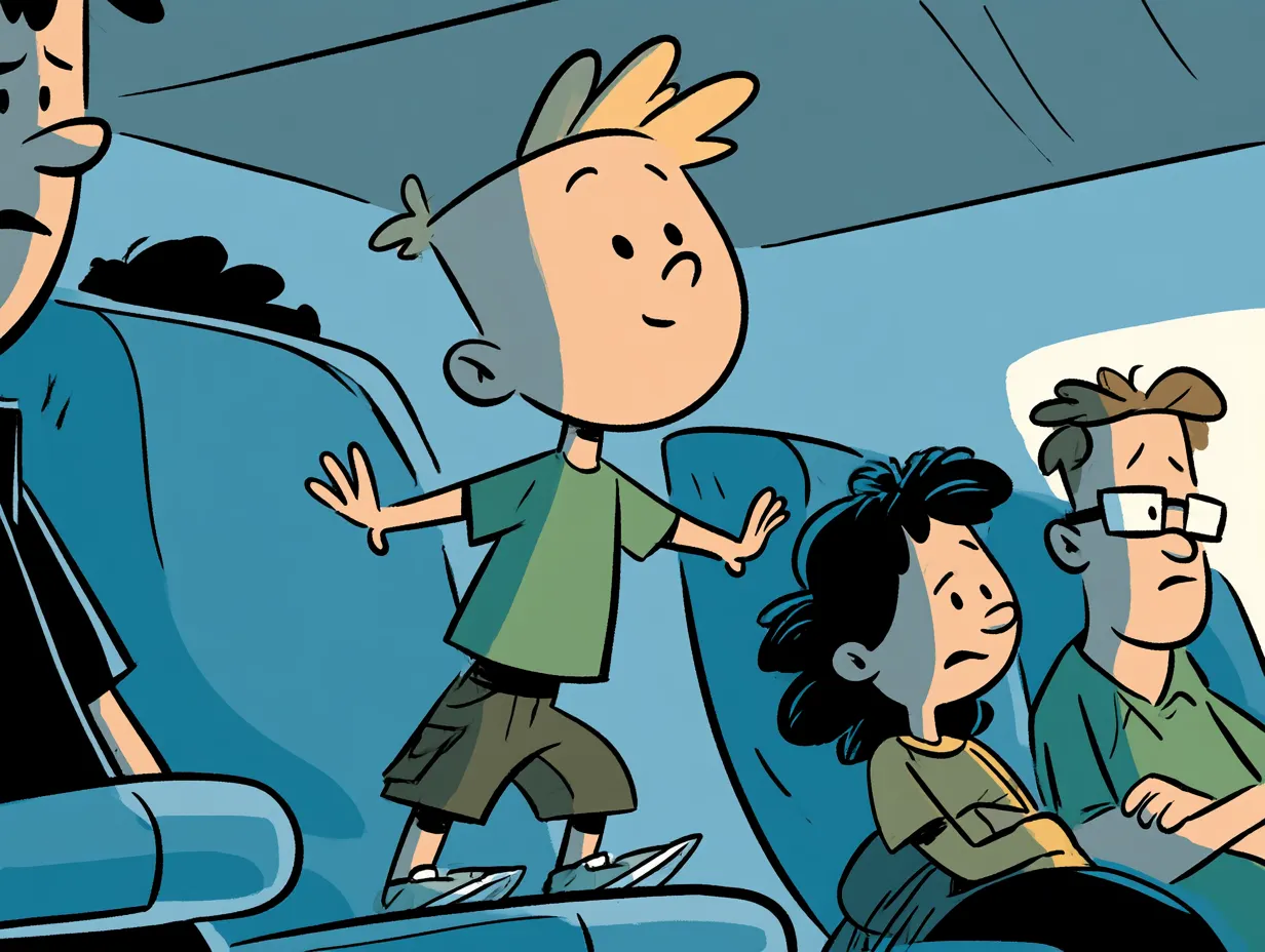 Nobody was unruly, but the flight got canceled anyway