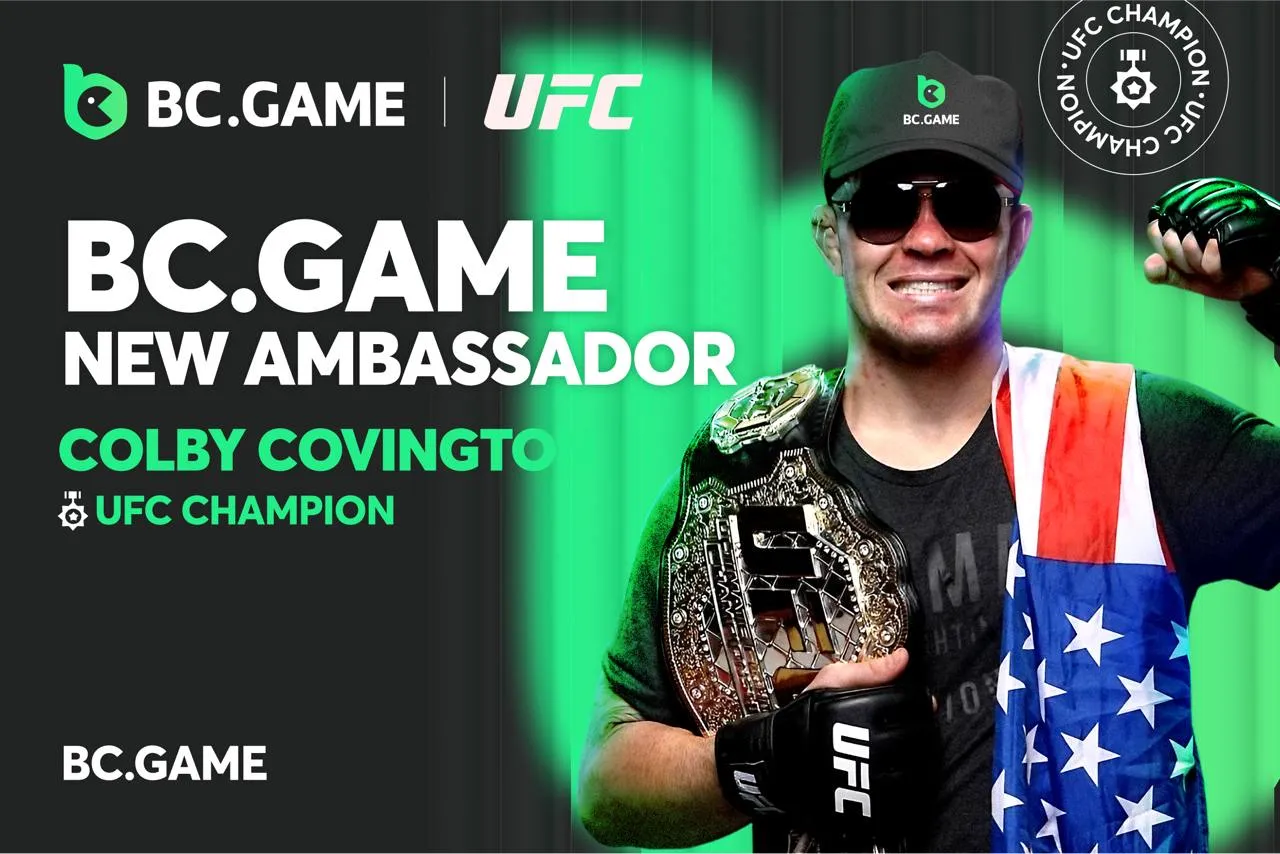 BC.GAME Welcomes UFC Star Colby Covington as Brand Ambassador