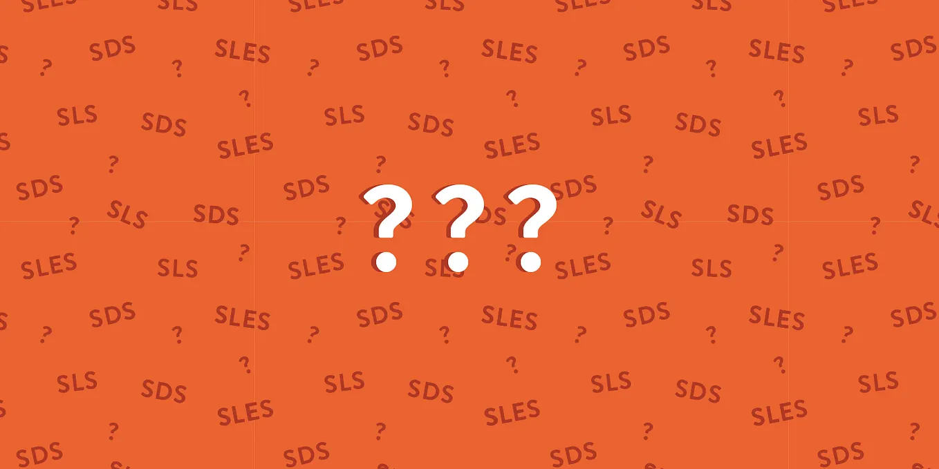 ThinkDirty Ingredient Breakdown: SDS vs. SLS vs. SLES