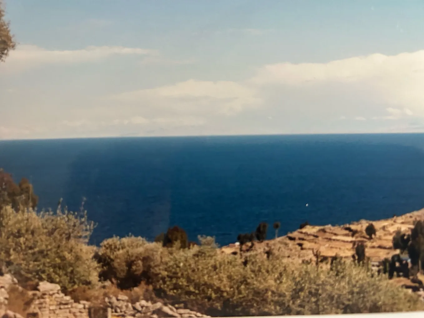 The Azure and Indigo Blues of Lake Titicaca