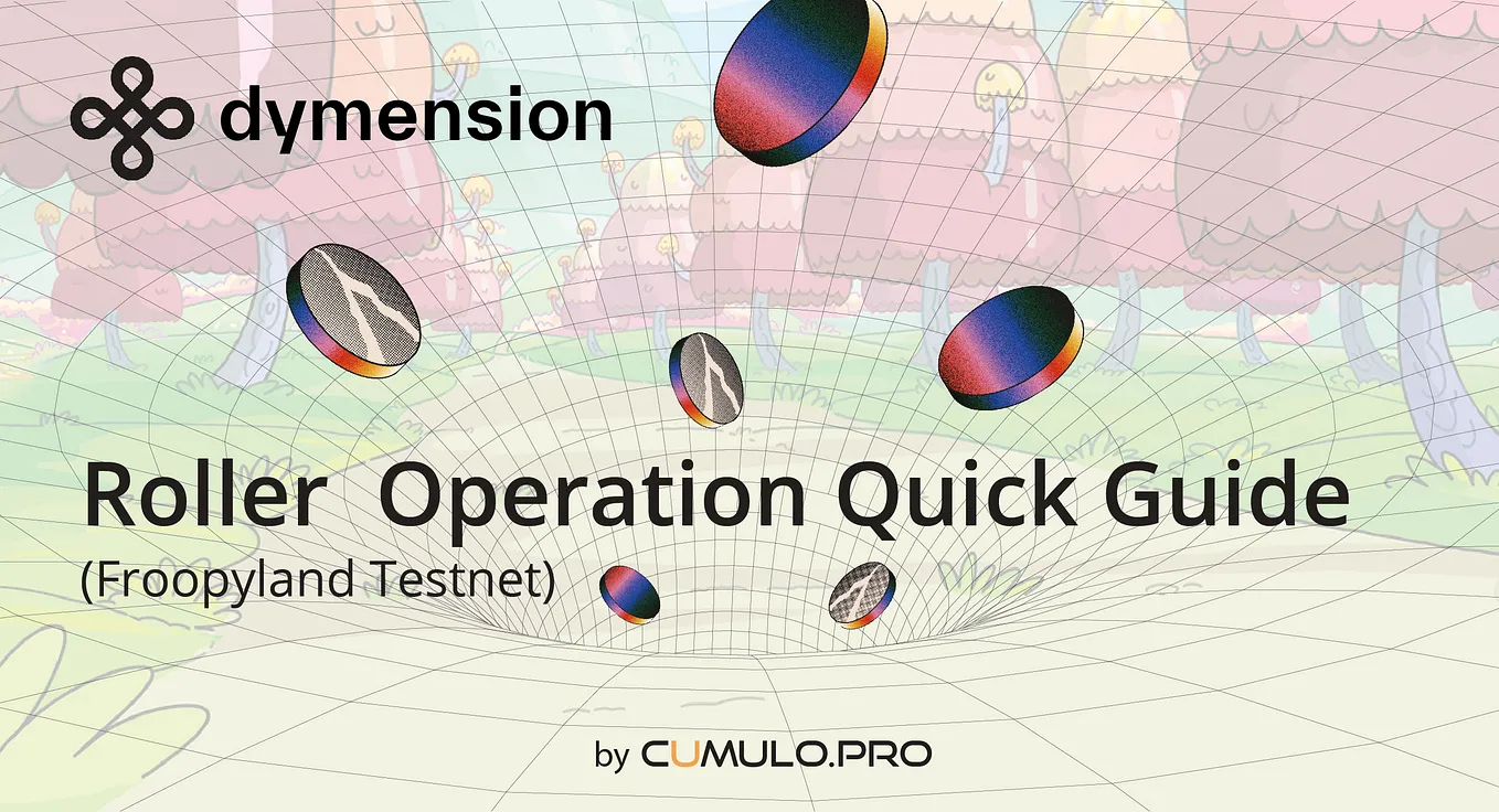 Roller Operation Quick guide