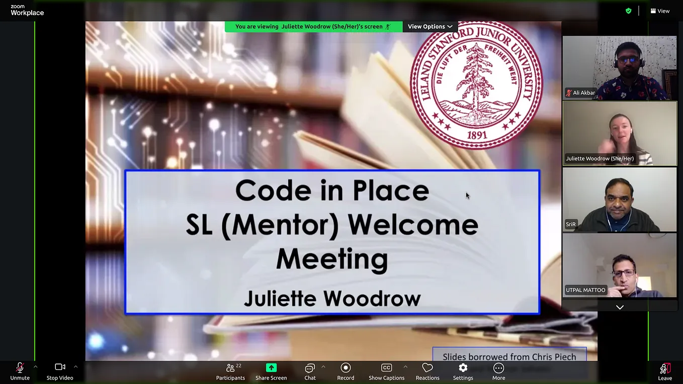 Update: My Journey as a Section Leader at Stanford Code in Place 2024