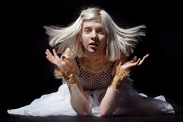 Aurora chats about her younger self & her unexpected path into music