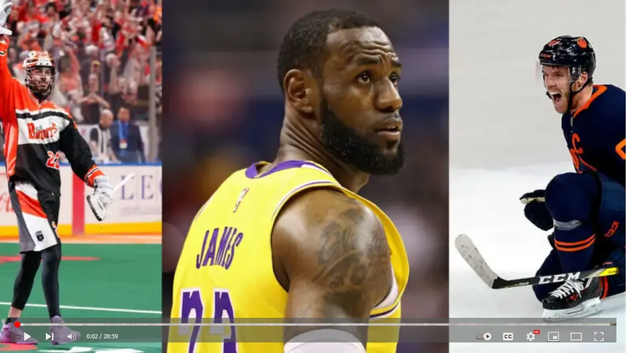 LOOKS LIKE NHL, PLAYS LIKE NBA