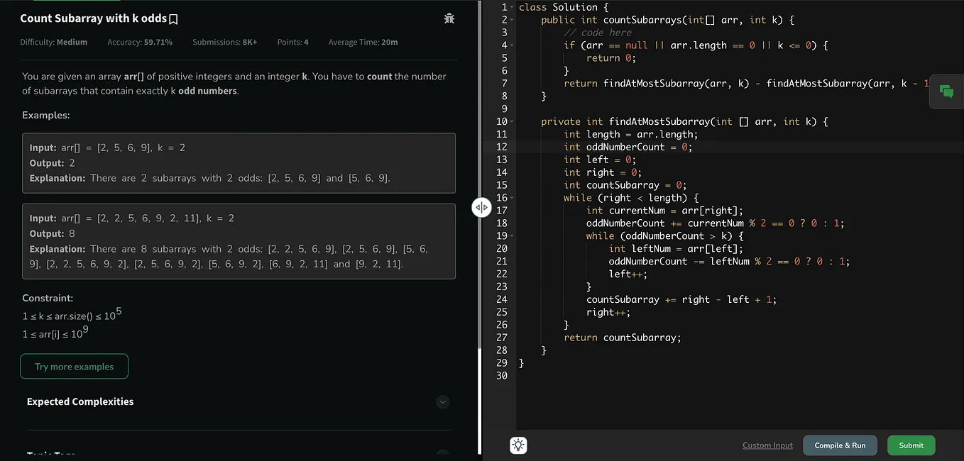 Kadane’s Algorithm in Java — Solve Leetcode 53 (Maximum Subarray ...