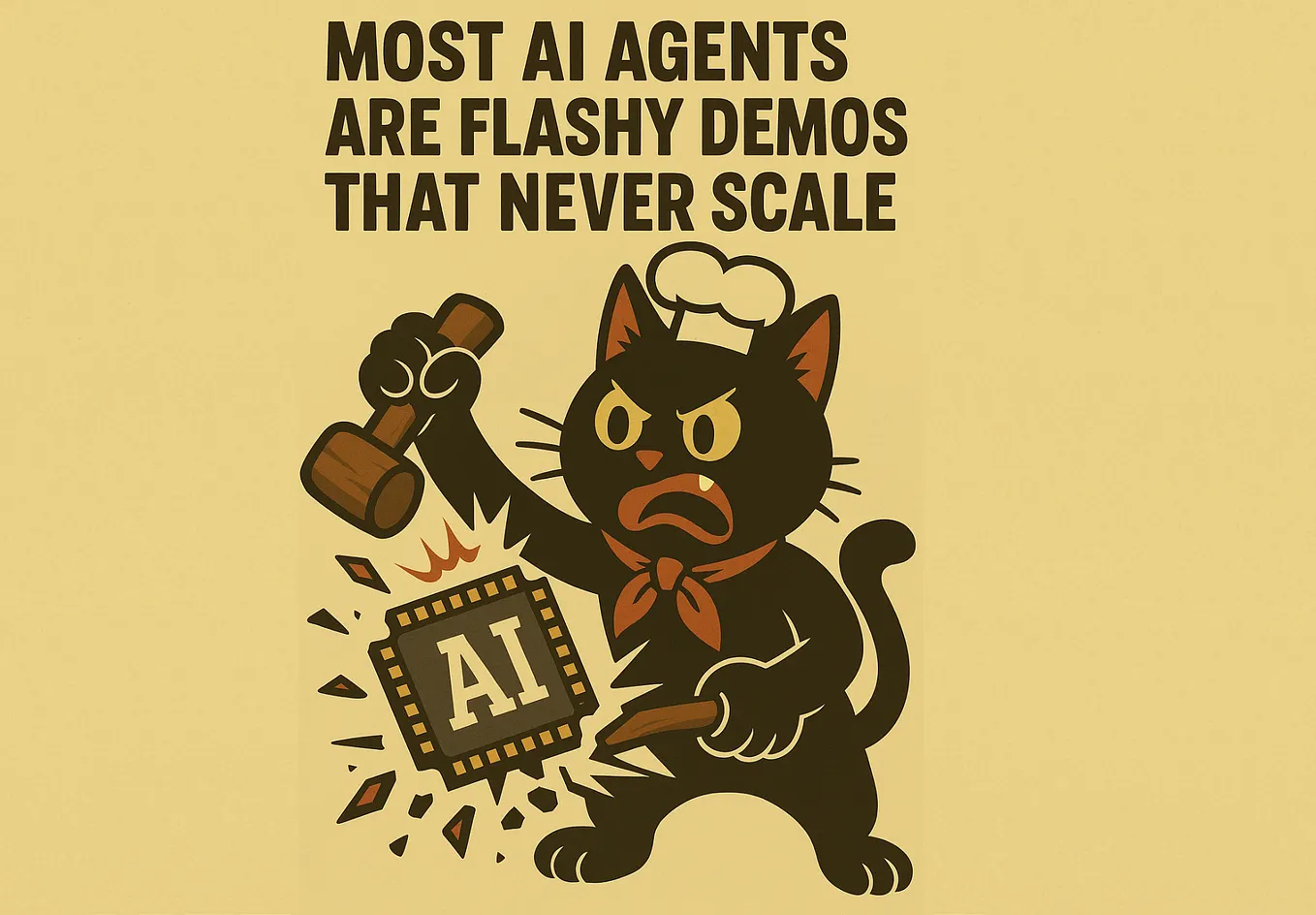 Most AI Agents Are Flashy Demos That Never Scale