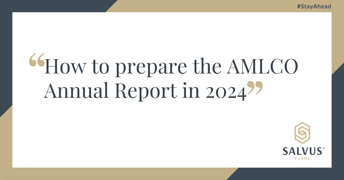 How to prepare the AMLCO Annual Report in 2024