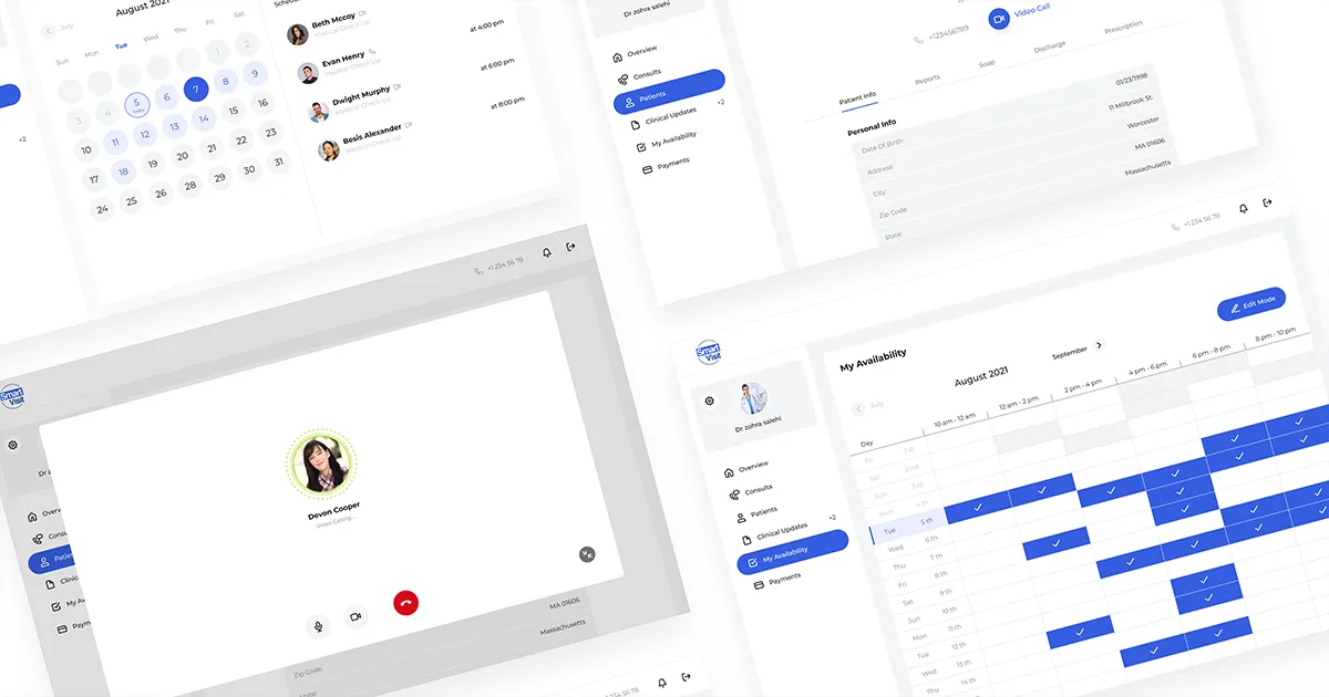 An Intuitive and User-friendly Telemedicine UI Design