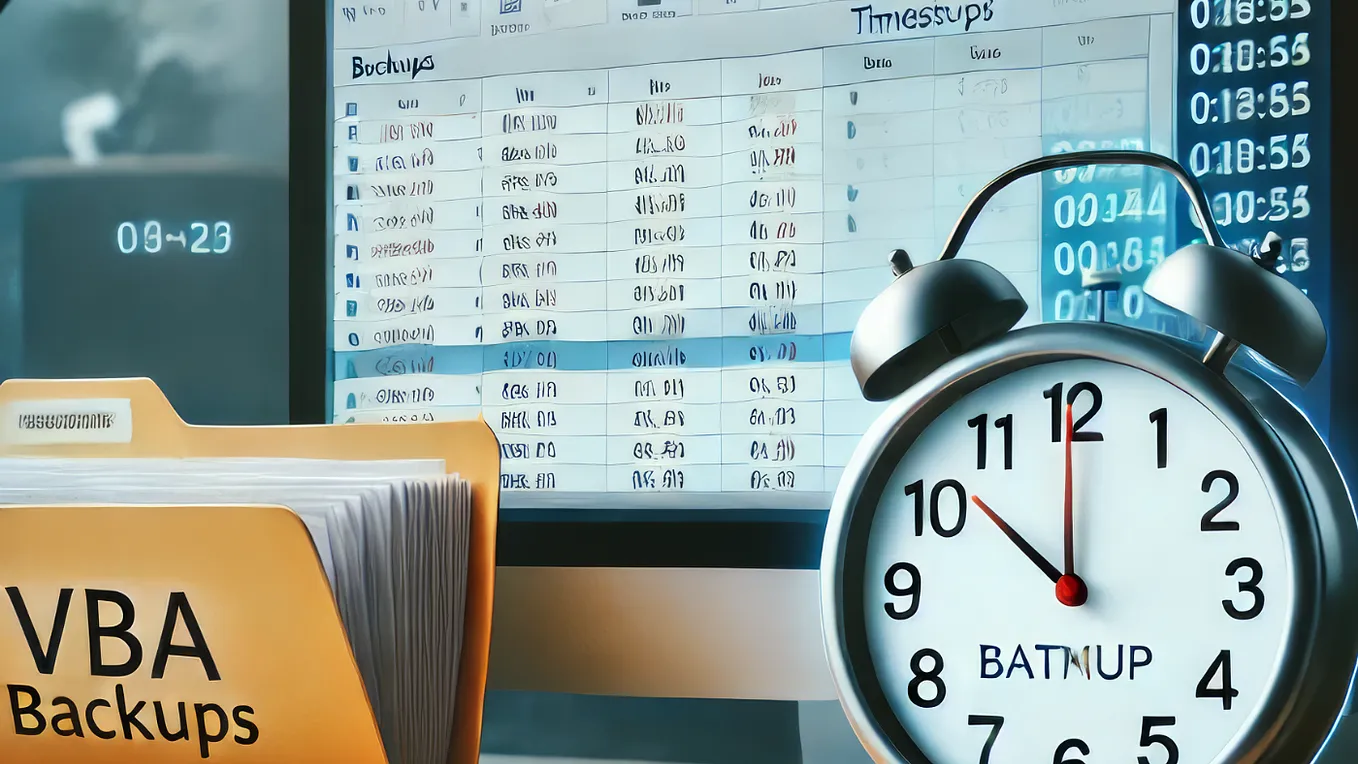 Automating Excel Backups with VBA: A Step-by-Step Guide