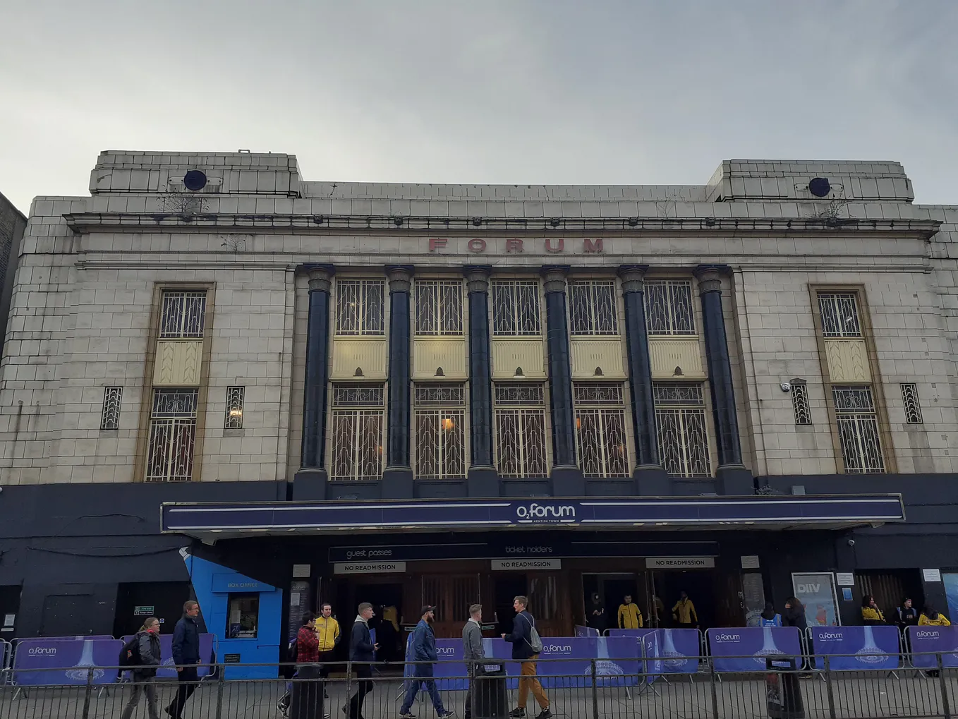 Facade of the Kentish Town Forum.