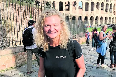 All roads lead to Rome for Lisa’s extensive research