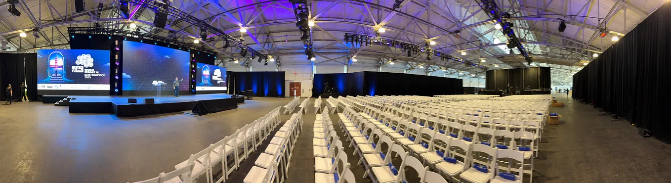 World Summit AI Stage at Fort Mason, San Francisco, June 19 2025