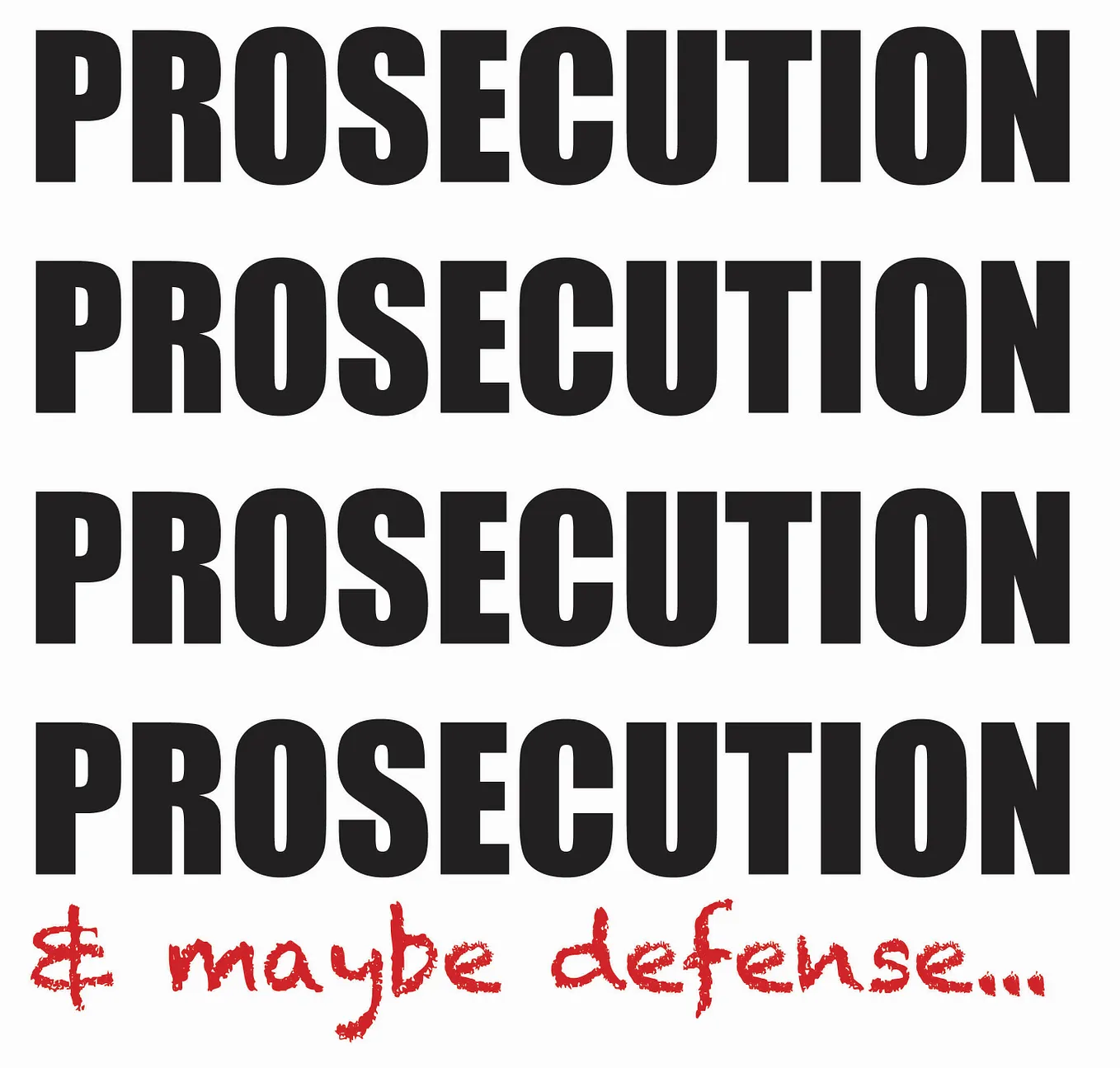 “Innocent until proven guilty” is only a myth to get you to trust an illegitimate justice system.