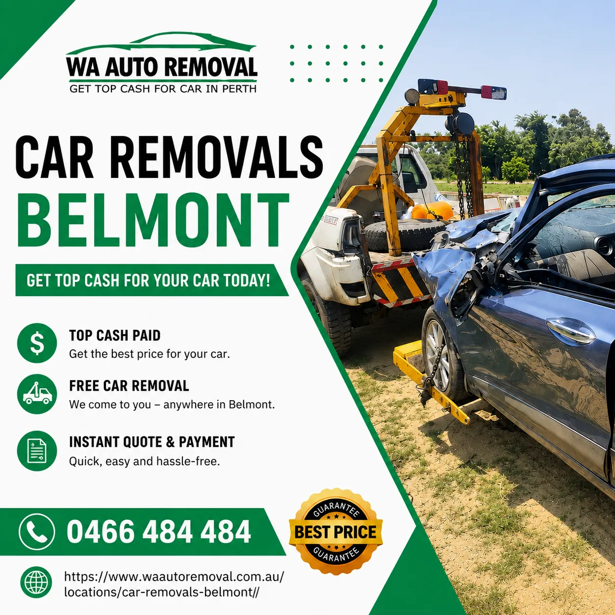 Why Car Removals in Belmont Are the Fastest Way to Sell Your Old Vehicle