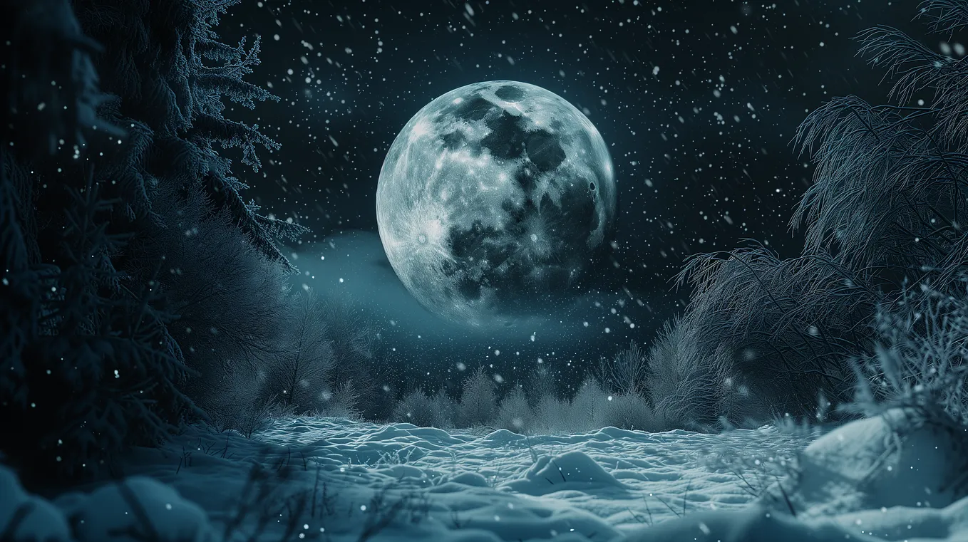 Wolf Moon Magic: A Night of Winter Wonder