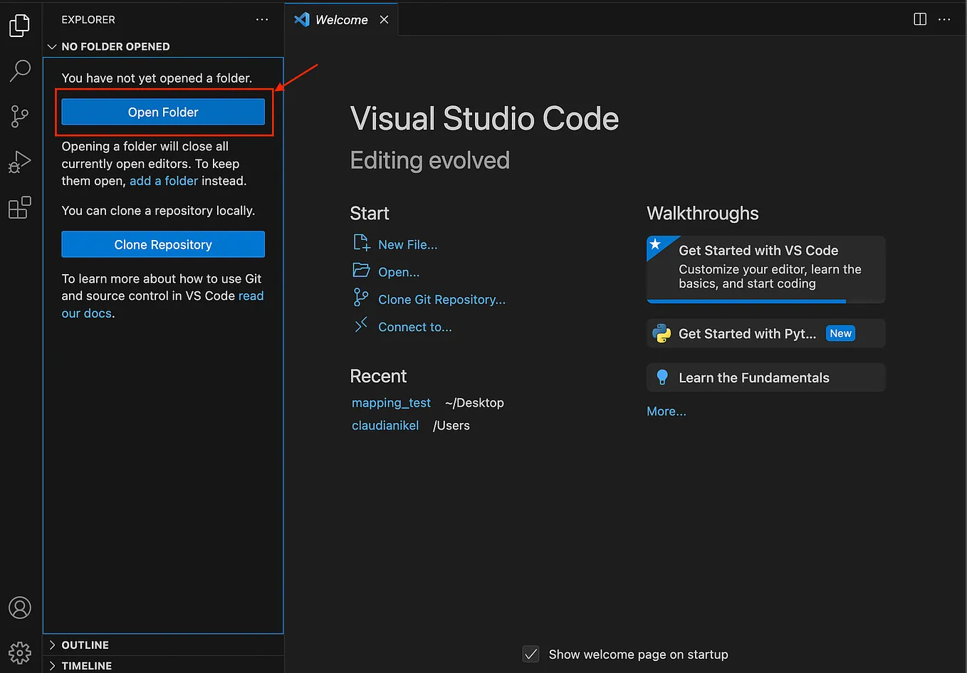 How to setup a Jupyter Notebook in VS Code (w/ virtual env & kernels) & install packages.